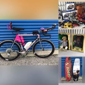 MaxSold Auction: This online auction features Bratz dolls and other dolls, Hot Wheels and other die-cast models, vintage bobbleheads, sports jerseys, vintage NFL plaques, ski bindings, vintage bar decor, toys, bike parts, bicycles, rims and tires, wakeboards, skis, Pyrex and much more!