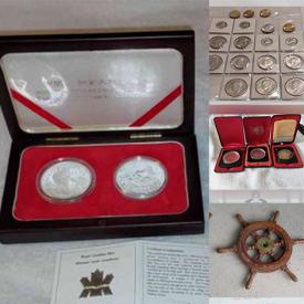 MaxSold Auction: This online auction features vintage and antique US, Canadian and international coin collections, hardware, cotton candy machine, vintage ship’s wheel, Indigenous art, antique photos, fossils, and much more!