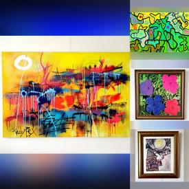 MaxSold Auction: This online auction features original paintings by Tadas Zaicikas, Andy Warhol lithograph, Marc Chagall lithograph and much more!