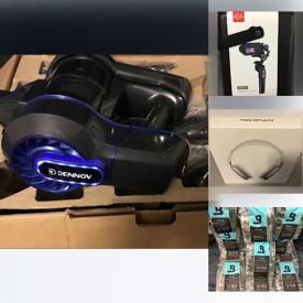 MaxSold Auction: This online auction features massage tools, portable printer, wireless headphones, magnetic eyelashes, LED light gloves, wireless earbuds, humidity packs, solar LED wall light, Ph and TDS meters, dual-tip pens, wireless PS4 controllers, drawing set, tens kit, foldable gimbal, cordless air pumps, hair clippers, bathroom shelves, smart video doorbell, grooming hair kits, Acer Chromebook and much more!