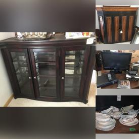 MaxSold Auction: This online auction features dishware and china, collections of teacups, glassware, furniture, including KRUG furniture, decor, wall art, sporting goods and much more!