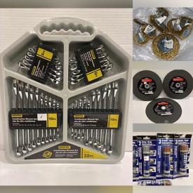 MaxSold Auction: This online auction features Tools, Wrench, Carpenter Pencil Set, Hammer, Handsaw, Drill Bits, Screwdrivers and Bits, Combination Wrench Set and much more!