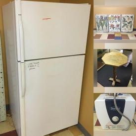 MaxSold Auction: This Business Downsizing Online Auction features Honey Warmer, Water Softener, Utility Cart, Refrigerator, Cubbyhole Shelves, Sewing Machine, Display Cloches, Gondola Shelves, Bulk Bins Shelf, Display Shelf, Soap Display Shelf, Botanical Art Prints and much more!