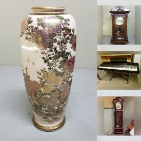 MaxSold Auction: This online auction features end table, framed artwork, antique farm equipment, glass figurine, framed oil painting art, wood-painted hand-carved duck and much more.