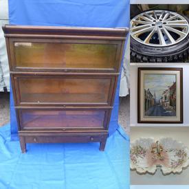 MaxSold Auction: This online auction features vintage barristers bookcase, carved wooden items, vintage unique teapot, teacup/saucer sets, vintage German beer steins, Fenton glass, art glass, vintage pyrex, winter tires, chainsaws, power & yard tools, stamps, coins and much more!