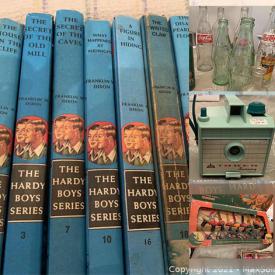 MaxSold Auction: This online auction features Vintage Books, Vintage Tins, Vintage Bottles, Small Kitchen Appliances, Collector Plates, Hand Tools, Vintage Tools, Vintage Christmas and much more!