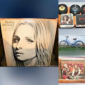 MaxSold Auction: This online auction features LPs, 45s, Bikes, Vintage Tools, Sports Memorabilia, Coffee Mills, Vintage Toys, Oil Lamps, Golf Clubs, Stereo Components and much more!