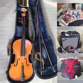 MaxSold Auction: This online auction features El Degas Acoustic Guitar, Glass Wear Red Crate, Lacrosse Sticks, Tupperware Mix, Tupperware Mix, Model Railway Landscaping And Misc, Diecast Mix, Trunk Of Novelties And Collectables and much more.