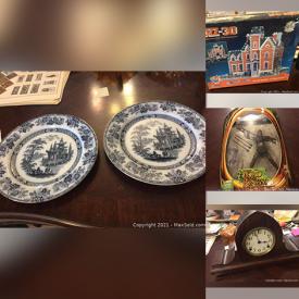 MaxSold Auction: This online auction features Art Glass, Wilton Cake Pans, Star Wars Collectible, Depression Glass, Puzzles, Salt & Pepper Shakers, LPs, Vintage Books, Sports Cards, NIB Funko Pop, Toys, Manga Books, Lord of the Rings Collectibles and much more!