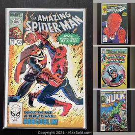 MaxSold Auction: This online auction features vintage comics, magazines and much more!