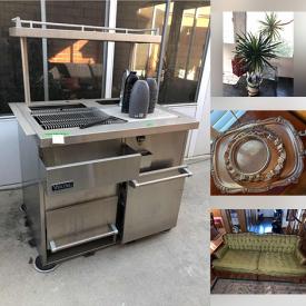 MaxSold Auction: This online auction features furniture, plants, patio table and chairs, tools, serving wares, Christmas decors, home appliances, sofas, cleaning equipment, filing cabins, books, garden equipment, luggage, end tables, home decors, lamps. Wall art, dollhouse and much more!