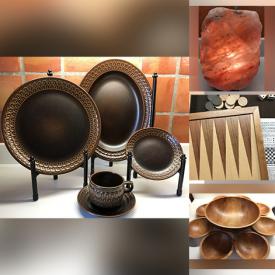 MaxSold Auction: This online auction features sterling silver, baribocraft bowls, lamps, vintage linen napkins, cutlery, serving ware sets, teak side table, pearl buttons, pearl discs, fabrics, house decors and much more!