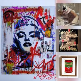 MaxSold Auction: This online auction features Original Artwork by Tadas Zaicikas such as Impressionism, Urban Street Art, and Marc Chagall Lithograph, Andy Warhol Print, Andy Warhol Book and much more!