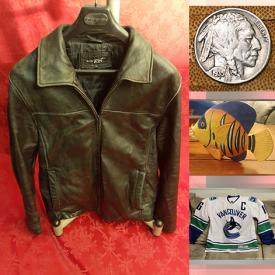 MaxSold Auction: This online auction features Framed Needlepoints, Metal Signs, Art Glass, Carved Wood Tropical Fish, Small Kitchen Appliances, Children's Books, Easy-Bake Oven, Coins, Stained Glass Panels, Hockey Collectibles, New Hair Accessories, New Stickers, Collector Plates, Paul Ygartua Lithographs, Costume Jewelry, Building Blocks, Comics, John Nelson Prints and much more!