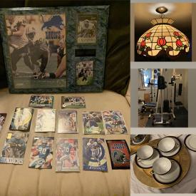 MaxSold Auction: This online auction features memorabilia, silver plate, Waterford crystal, furniture such as kitchen chairs, roll top desk, shelving units and bar stools, lighting, Old Town Kayak, power tools, fishing equipment, area rugs, exercise equipment, vinyl albums, office supplies, handbags, women’s footwear and much more!