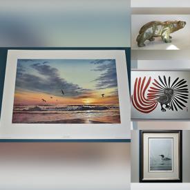 MaxSold Auction: This online auction features Limited Edition Prints by Carl Brenders, Robert Bateman, Marc Barrie, Anne Cote, Oswald Schenk, Maija, Rod Frederick, Frank McCarthy, Rick Kelly, and Hockey Memorabilia, Indigenous Soapstone Carving and much more!