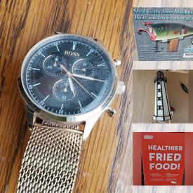 MaxSold Auction: This online auction features TV, NIB Exercise Equipment, Binoculars, Small Kitchen Appliances, Hexagon Aquarium, Lighthouse Collectibles, Decorative Switch Plate, Art Books, NIB Inflatable Kayak, Large Storage Containers, New Tactical Clothing, New Land's End Men's Clothing, NIP Men's Underwear and much more!