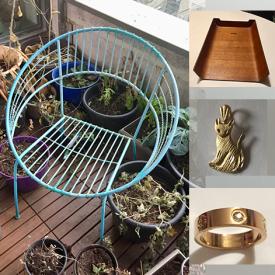 MaxSold Auction: This online auction features MCM Lighting, 14K Gold Cat Pendant, Carved Onyx, Lego Bionicles, NIB Ring, MCM Furnishings, Skis, Cameo Pin, Antique Sterling Pins, MCM Patio Chairs, RC Helicopter, Swarovski Cube Necklace and much more!