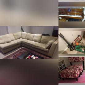 MaxSold Auction: This online auction features kitchenware, sofa, household items, decors, vases, candleholders, books, board games, wall art, hats, pet supplies, outdoor chairs, shoes, dolls, rugs, luggage, pillows, piano and much more!