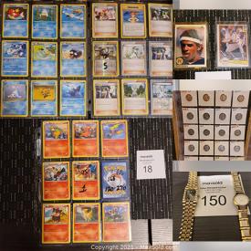MaxSold Auction: This online auction features accessories like vintage cufflinks, necklace, bracelet, pin jewelry, clip-on earrings, also different card collection and much more.