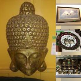 MaxSold Auction: This online auction features African wooden statues and decor, cast iron, brass items, animal figurines, mobile air conditioner, household decor, glassware and cake platter, teapots and water dispenser, paintings and mask, Mennonite cradle, piano, books, tools and much more.