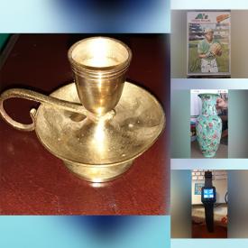 MaxSold Auction: This online auction features Vintage Jewelry, Antique Marionette Horses, Music Books, Clocks, James Avery Ring, Vintage Books, Coins, Art Glass, Sports Cards and much more!