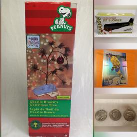 MaxSold Auction: This online auction features Virtual Reality Goggles, Vintage Books, Aquarium Supplies, Novelty Watches, Christmas Train, Kite, Punching Bag, Comics, Field Hockey Sticks, LPs, Comics, Tunnel Greenhouse, NIB Leaf Blower, Daniel Sedin Rookie Card and much more!