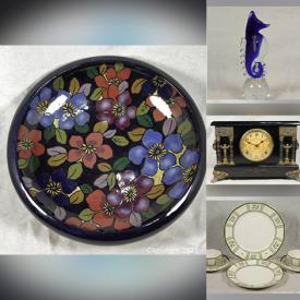 MaxSold Auction: This online auction features Christmas décor, cabinets, antique household items, home art décor, pottery vase, vintage tobacco jar and much more!