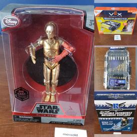 MaxSold Auction: This online auction features New in Box Items such as Toys, Pet Supplies, Star Wars Collectibles, Hand Tools, LCD Writing Tablets, Cold Weather Gear, Yo-Kai Watches, Wireless Charging Pads, Smart Plugs, Toddler Utensils, Small Kitchen Appliances and much more!