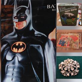 MaxSold Auction: This online auction features Batman Collectible, NIb Robot Vacuum, LPs, Costume Jewellery, Collector Spoons, Collector Plates, Vintage Tins, Vintage Toys, Vintage Pearls, Folk Art Carvings, Vintage Pennants, Comics and much more!