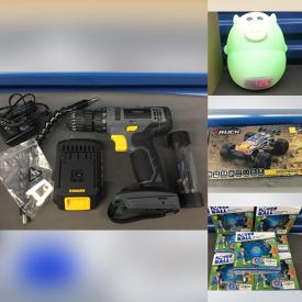 MaxSold Auction: This online auction features NIB Items such as LCD TVs, Radio Control Tractors, Cars & Trucks, Solar Lights, Beauty Products, Massagers, Action Camera, Heated Vest, Ring Lights, Drone, Video Baby Monitor, Wireless Headphones, Foldable Piano, Tablets, Video Game Controllers and much more!