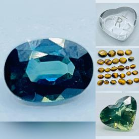 MaxSold Auction: This online auction features Loose Gemstones such as Sapphires, Emeralds, Amethysts, Tourmalines, Quartz, Moonstones, Citrine, Opal, Lapis Lazuli, Garnets and much more!