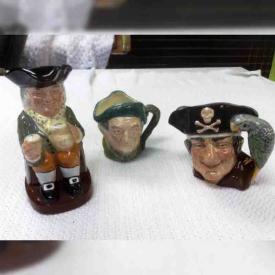 MaxSold Auction: This online auction features Toby Jugs, Royal Douton figurines, Coins, Sword, Stamps, Handcrafted baby blankets, Perfume Bottles, Photography items, Prints, Shrink Wrap Machine and much more!