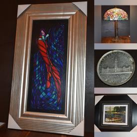 MaxSold Auction: This online auction features Don Chase Original Paintings, Steve Snake Original Acrylic, Tiffany Style Lamp, Coins, Bank Notes, and Fine Art Prints by Tom Thomson, Christian Morrisseau, Norval Morrisseau, Nora Telford, Lawren Harris, Benjamin Chee Chee, AJ Casson, Franklin Carmichael and much more!