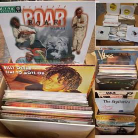 MaxSold Auction: This online auction features Unplayed Reggae, Soul, Funk, Hip-Hop LPs & 45s.