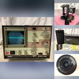 MaxSold Auction: This onbline auction features; Big Lot of New & Used Camera Parts Lens Hood Shade Rings Barrels and More - Assorted Models Japan Makers - Camera Parts Replacements, Lot of 10 Canon Speedlite Flash Parts Hot Shoe Mount Base Hotshoe Foot Off Slave Master / Lock and much more.