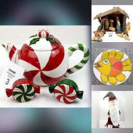 MaxSold Auction: This online auction features Christmas decor, vintage brassware, Royal Doulton, new items such as children’s headphones, crafting and music box kits, My Little Pony, and board games, stoneware, houseware, framed wall art, ceramics, jewelry boxes, puzzles, books, hardware and much more!