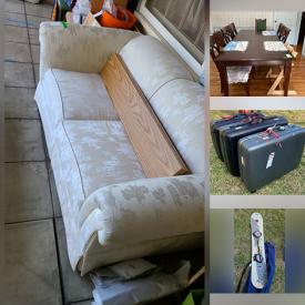 MaxSold Auction: This online auction features furniture such as office desks, extended loveseat, and dining table, electronics such as Sony Complete Home Theater System, small home appliances such as Wintair air conditioning units and Eureka Smart Vacs, sporting equipment such as Burton snowboard, tennis rackets, camping gear and much more!