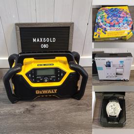 MaxSold Auction: This online auction features NIB Items such as Beauty Appliances, Aquarium, Cat Toys, RV Supplies, Toys, Curtains, Metal Detector, Utensil Organizers, HDMI Cables, Air Purifier, Pet Carriers, Action Figures, Rugs, Art Supplies and much more!