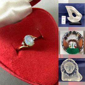 MaxSold Auction: This online auction features 14 K Gold Rings, Sterling Silver Jewellery, Pearl Jewellery, Vintage Costume Jewellery, Stone Sculpture, Art Glass, Indigenous Mask Art, Teacup/Saucer Sets, Lladro Figurines and much more!