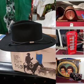 MaxSold Auction: This online auction features Debring China, Sports Memorabilia, Hess Trucks, Stetson Hat, Brew Taps, Cuervo Shot Machine, Vintage Brass Bell, Oreck Air Purifier, Popcorn Cart , Mink Coat, Vintage Barbie Dolls and much more!