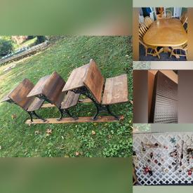 MaxSold Auction: This online auction features Office Supplies, Singer Treadle, Vintage Student Desks, Vintage Sewing Machine, Jewelry, Window AC, Doll House, Cedar Chest and much more!