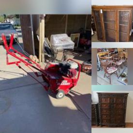 MaxSold Auction: This online auction features items such as a Bar Height Kitchen Table, Painted Wall Art, Dining chairs, Vase And Faux Flowers, Collector Plates, Tall Wood Dresser, Large Wardrobe Mirror, Hull vases, Deep Fryer and much more!