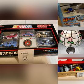 MaxSold Auction: This online auction features Holidays Barbie, Stamps, Toys, Coins, Puzzles, Sports Cards, Star Wars Collectibles, NIB Meal Sets, Comic Books, Vintage Cookie Jar, Blu-Ray Movies, Games, NIB Hot Wheels, DVDs, Cherished Teddies, New Craft Kits and much more!