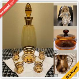 MaxSold Auction: This online auction features Vintage Porcelain Dolls, Vintage Amber Glass, Vintage Copper & Brass Jug and much more!