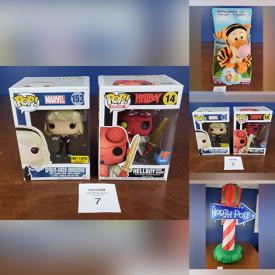 MaxSold Auction: This online auction features NIB Items such as Nerf, Hotwheels, Zippos, Funk Pops, Dash Cams, Wireless Chargers, Hard Drives, Puzzle, Smart Light Switch, Craft Kits, Star Wars Posters and much more!