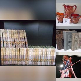 MaxSold Auction: This online auction features books, trading cards, records, figurines, costume jewelry, purses, posters, wine glasses, Christmas decors, serving pates, toys, dolls, stamp collectibles, self-care items, comics, coins and much more!