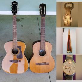 MaxSold Auction: This online auction features Vintage Items such as Postcards, Ephemera, Guitars, Pyrex, Decanter, Children's Books, Toys, Books, Tools, Petit Point Pictures, and Novelty Watches, Costume Jewelry, Carved Masks, Microscope, Binoculars, Moriage China, Studio Pottery, Teacup/Saucer Sets and much more!