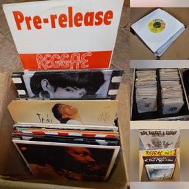 MaxSold Auction: This online auction features Unplayed LPS of soul, funk, reggae, hip hop, dance, and Reggae 45s, Vintage DJ 45 Reggae Collection, Outer Record Sleeves and much more!