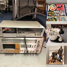 MaxSold Auction: This online auction features Porcelain Figurines& Tableware, Vintage Stand Mixer, Flatware, Fitness, Abs, Arms, Punching Bag, Fan, Vac, Dehumidifier, Costume Jewelry, Chest and much more!